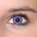 ColourVue Glamour - Violet (2 šošovky trojmesačné) - nedioptrické-dopredaj; výroba ukončená