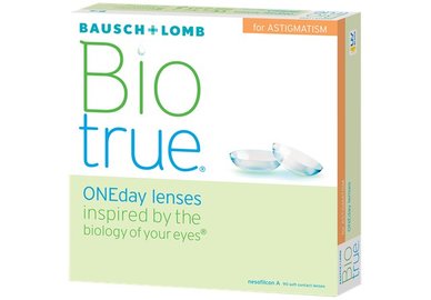 Biotrue ONEday for Astigmatism (90 šošoviek)