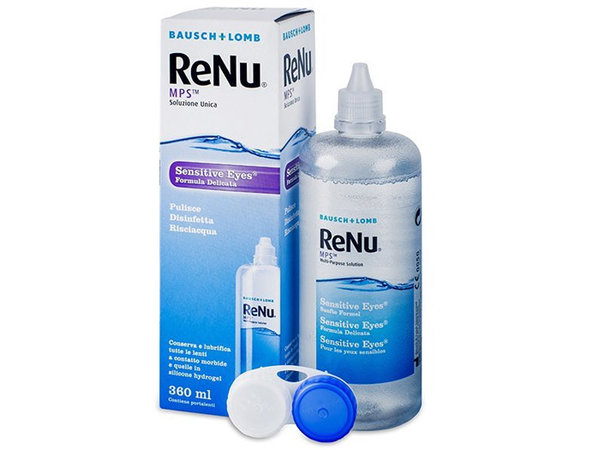 ReNu MPS Sensitive Eyes 360 ml s púzdrom - Poškodený obal