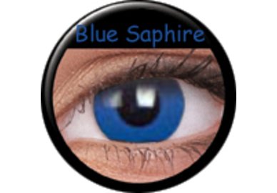 Phantasee Crazy šošovky - Blue Saphire (2 ks ročné) - nedioptrické