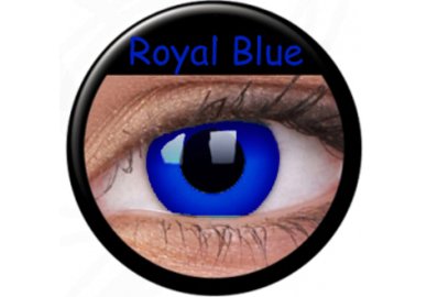 ColourVue Crazy šošovky - Royal Blue (2 ks ročné) - nedioptrické