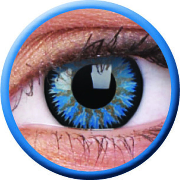 ColourVue Glamour - Aqua (2 šošovky trojmesačné) - dioptrické - exp. 11/2024