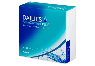 Dailies Aqua Comfort Plus (180 šošoviek)