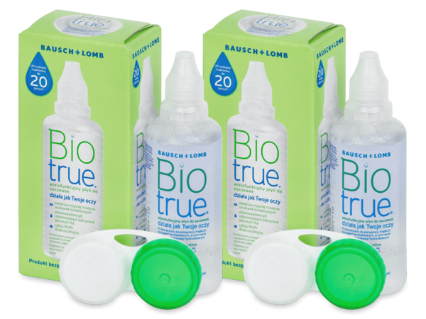 Letecký balíček Biotrue 2x60ml + 2x puzdro