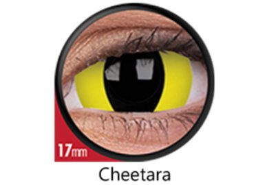 ColourVue Crazy šošovky 17 mm - Cheetara (2 ks ročné) - nedioptrické - exp. 08/2024