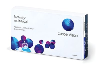 Biofinity Multifocal (3 šošovky) - Výpredaj parametrov