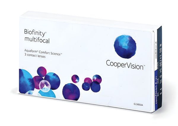 Biofinity Multifocal (3 šošovky) - Výpredaj parametrov