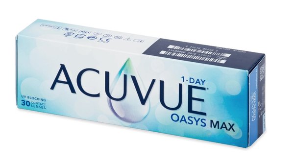 Acuvue Oasys Max 1-Day (30 šošoviek)