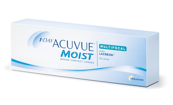 1-Day Acuvue Moist Multifocal (30 šošoviek) - exp. 05/2024