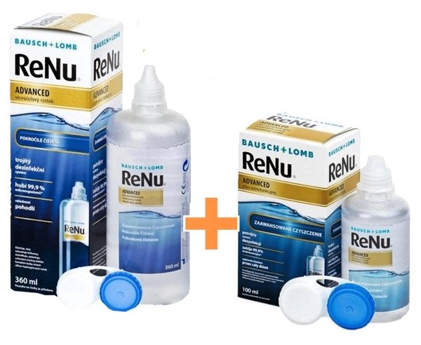 ReNu Advanced 360 ml - exp. 05/2024 + 60 ml zadarmo