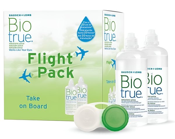 Biotrue 2x100 ml flight pack so 2 púzdry - exp. 11/2024