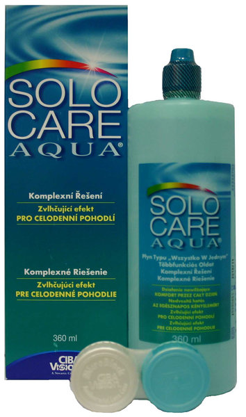 SoloCare Aqua 360 ml s púzdrom - exp.08/2016