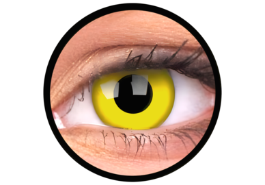 ColourVue Crazy šošovky - Yellow (2 ks ročné) - nedioptrické - Poškodený obal 11/24