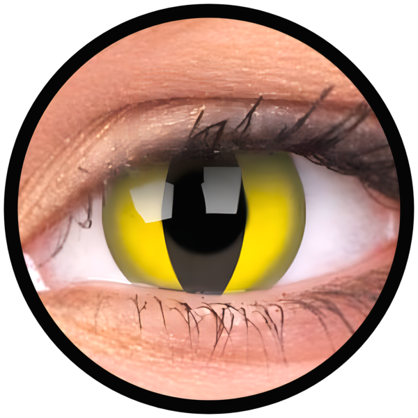 ColourVue Crazy šošovky - Cat Eye (2 ks ročné) - nedioptrické