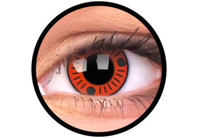 ColourVue Crazy šošovky - Sasuke (2 ks ročné) - nedioptrické, exp. 11/2026