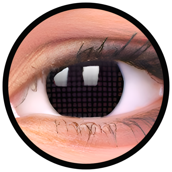 ColourVue Crazy šošovky - Black Screen (2 ks trojmesačné) - nedioptrické