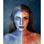 ColourVue Crazy šošovky - White Screen (2 ks trojmesačné) - nedioptrické