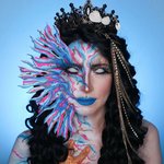 ColourVue Crazy šošovky - White Screen (2 ks trojmesačné) - nedioptrické