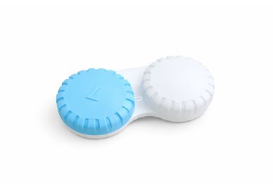 Klasické dvojfarebné puzdro – bielo-modré