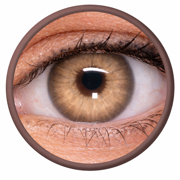 Phantasee Nulook - Golden Olive (2 šošovky mesačné) - nedioptrické