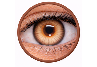 Phantasee Nulook - Misty Brown (2 šošovky mesačné) - nedioptrické