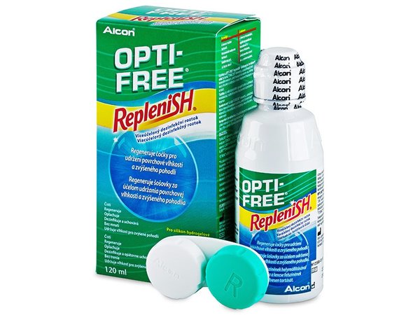 Opti-Free RepleniSH 120 ml s púzdrom