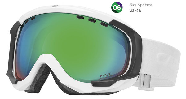 Lyžiarske okuliare Carrera CREST SPH - biele/sky