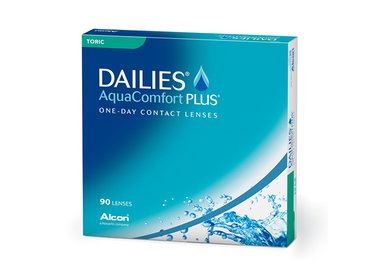 Dailies AquaComfort Plus Toric (90 šošoviek)