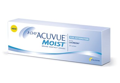 1 Day Acuvue Moist for Astigmatism (30 šošoviek)