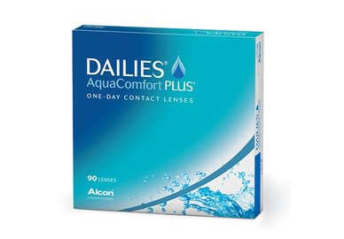 Dailies Aqua Comfort Plus (90 šošoviek)