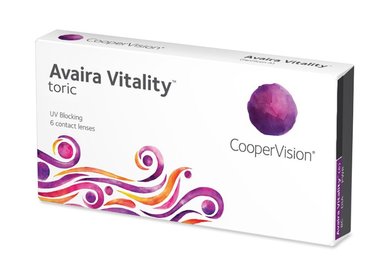 Avaira Vitality Toric (6 šošoviek)