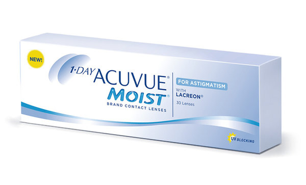 1 Day Acuvue Moist for Astigmatism (30 šošoviek) - výpredaj skladu
