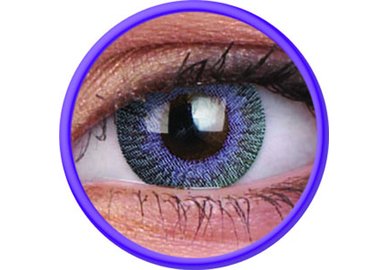 ColourVue Fusion - Grey Violet (2 šošovky trojmesačné) - dioptrické - exp. 07/2024