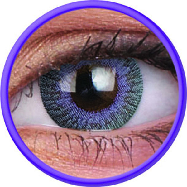 ColourVue Fusion - Grey Violet (2 šošovky trojmesačné) - dioptrické - exp. 07/2024