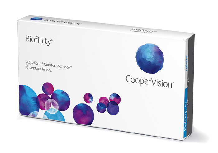 Cooper Vision Biofinity (6 šošoviek)